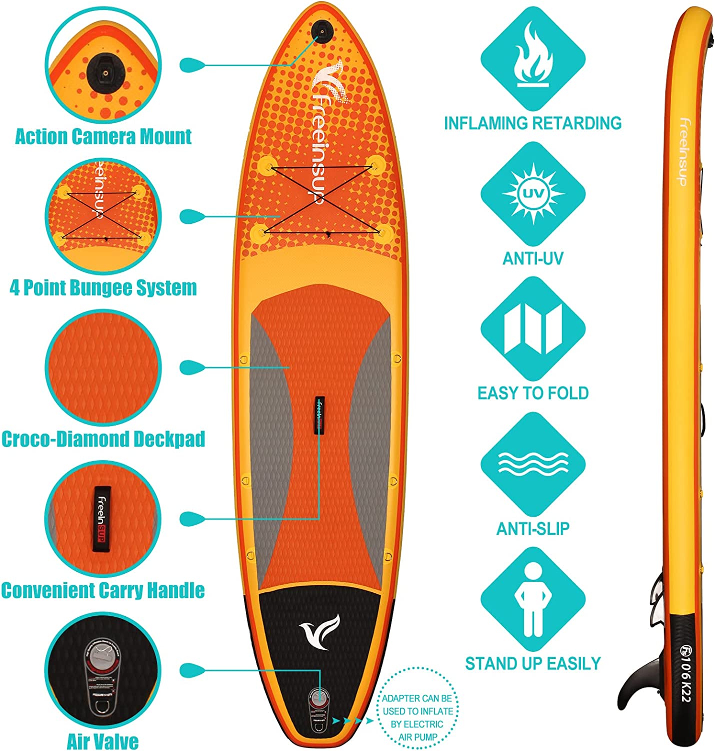 Freein 10'6 Inflatable Kayak SUP 2023