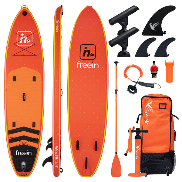 Freein 11'6 Inflatable Fishing Paddle Board With Rod Holder | Inflatable  Paddle Board | Inflatable Sup | Fishing Sup Inflatable