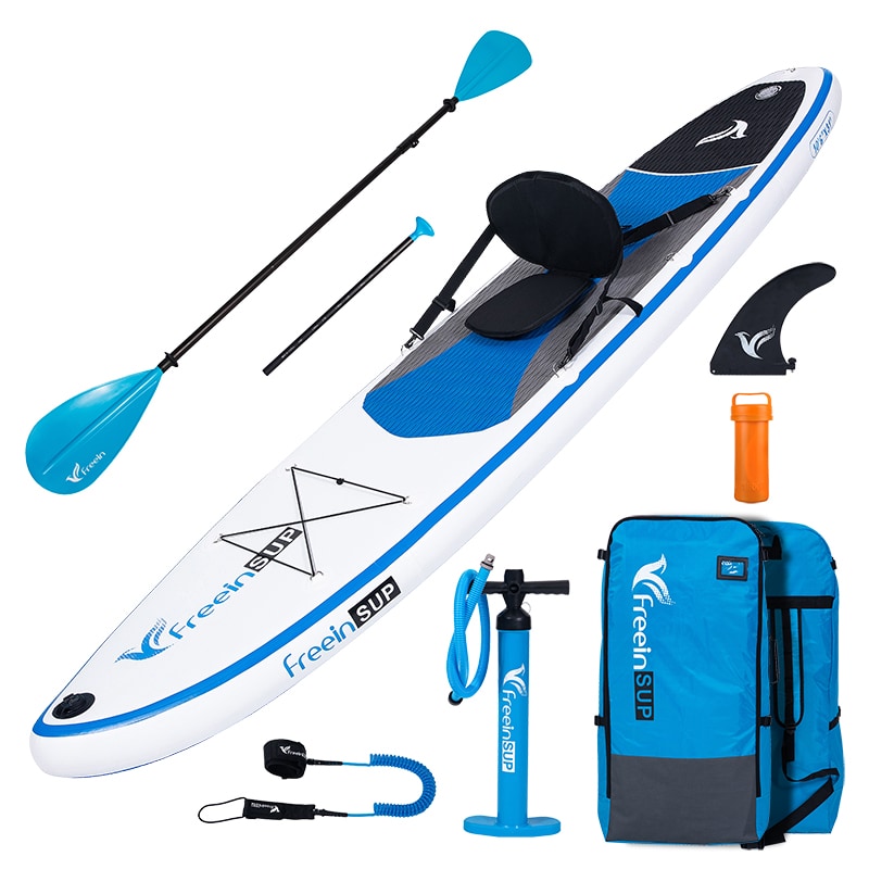 Freein 10'6 / 10' Inflatable Kayak SUP Package-White