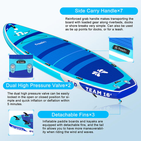 Freein 16' Inflatable Team SUP 2022
