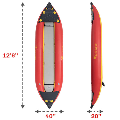 Freein 12'6 Inflatable Explorer Kayak